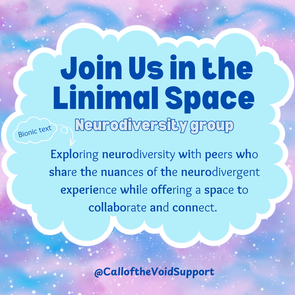 Join us in the Liminal Space neurodiversity group